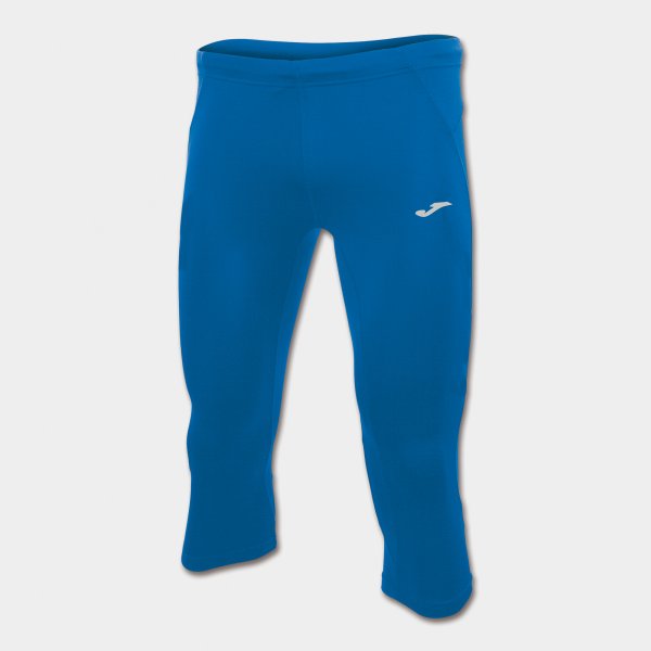 Capri leggings bőrhatású királykék