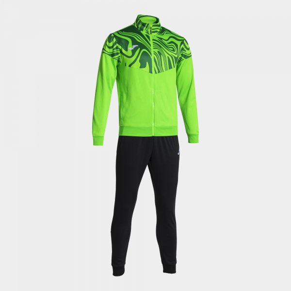 Lion ii melegítő fluo zöld fekete