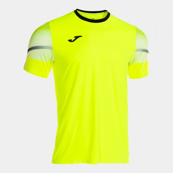 Elite xi rövid ujjú póló fluorsárga fekete