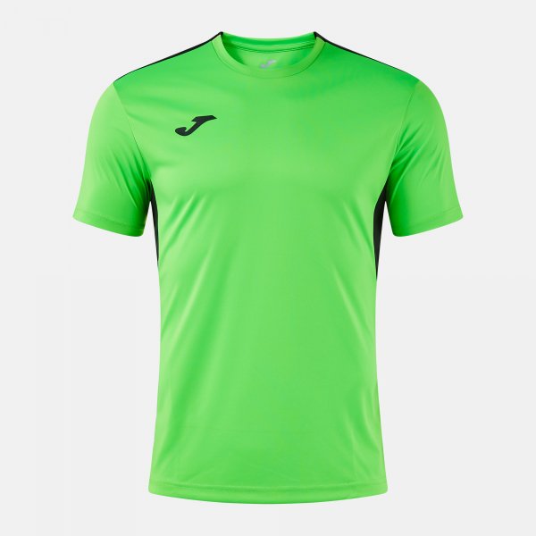 Winner iv rövid ujjú póló fluor zöld fekete