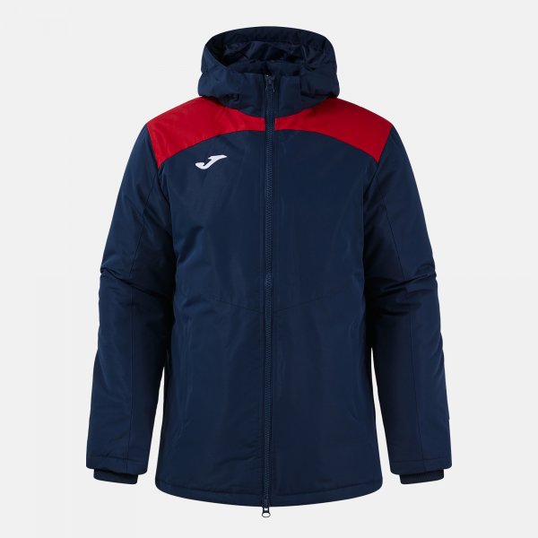 Gleccser anorák sötétkék piros