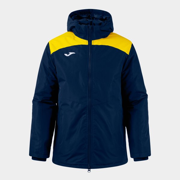 Glacier anorák sötétkék sárga