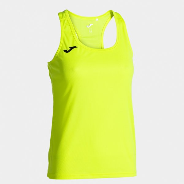 Női ujjatlan body siena sárga neon