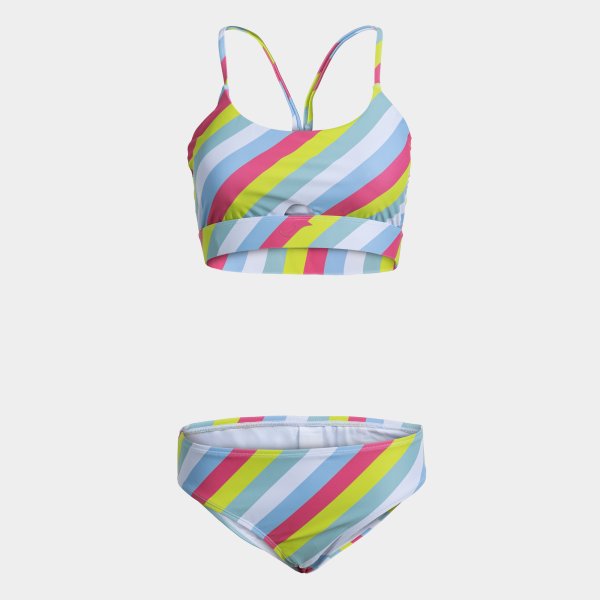 Santa mónica ii bikini fehér rózsaszín