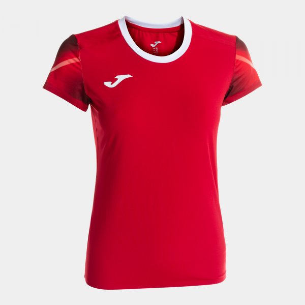 Elite xi rövid ujjú póló piros-fehér