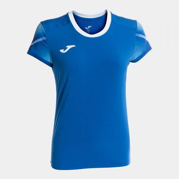 Elite xi rövid ujjú póló királykék-fehér