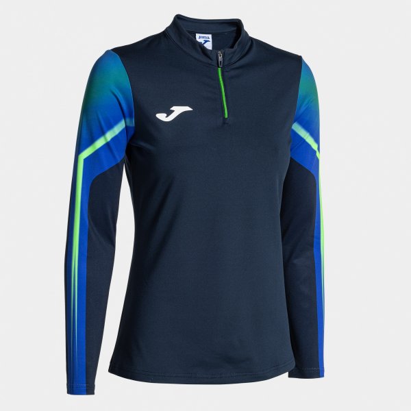 Elite xi pulóver sötétkék fluor zöld