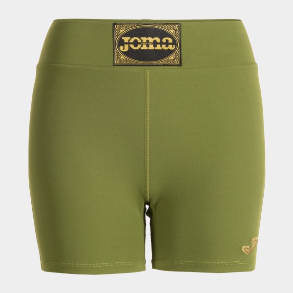 Edző rövid tights zöld