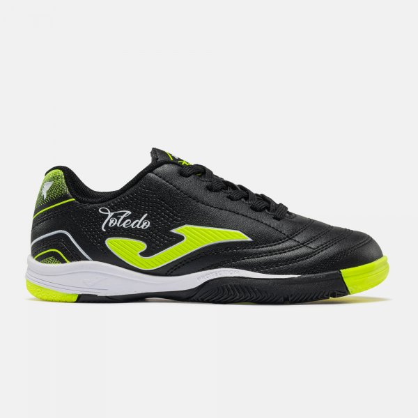 Toledo junior 2601 fekete teremcipő